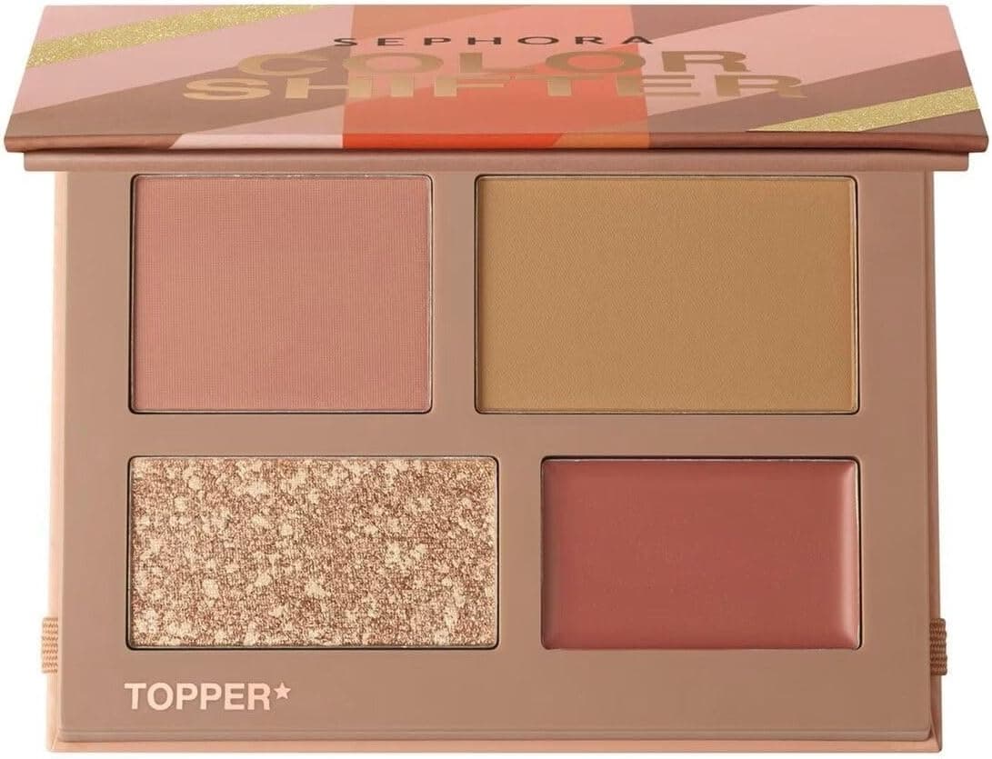 پالت صورت مات، براق و اکلیلی با رنگدانه غلیظ Sephora مدل Color Shifter 12G پالت صورت مات، براق و اکلیلی با رنگدانه غلیظ Sephora مدل Color Shifter 12G