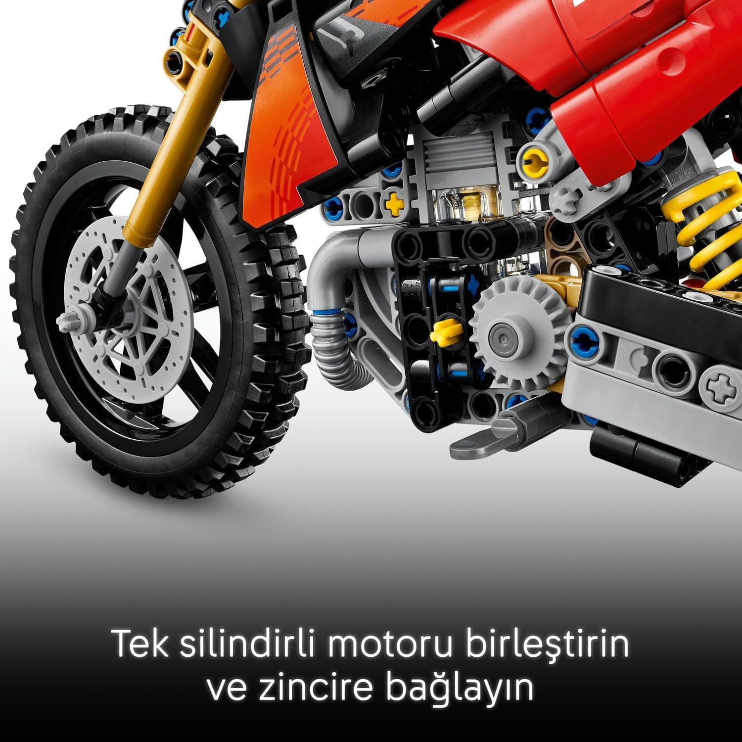 لگو Technic Ducati Desmo450 MX Factory موتورسیکلت مدل 42238 لگو Technic Ducati Desmo450 MX Factory موتورسیکلت مدل 42238