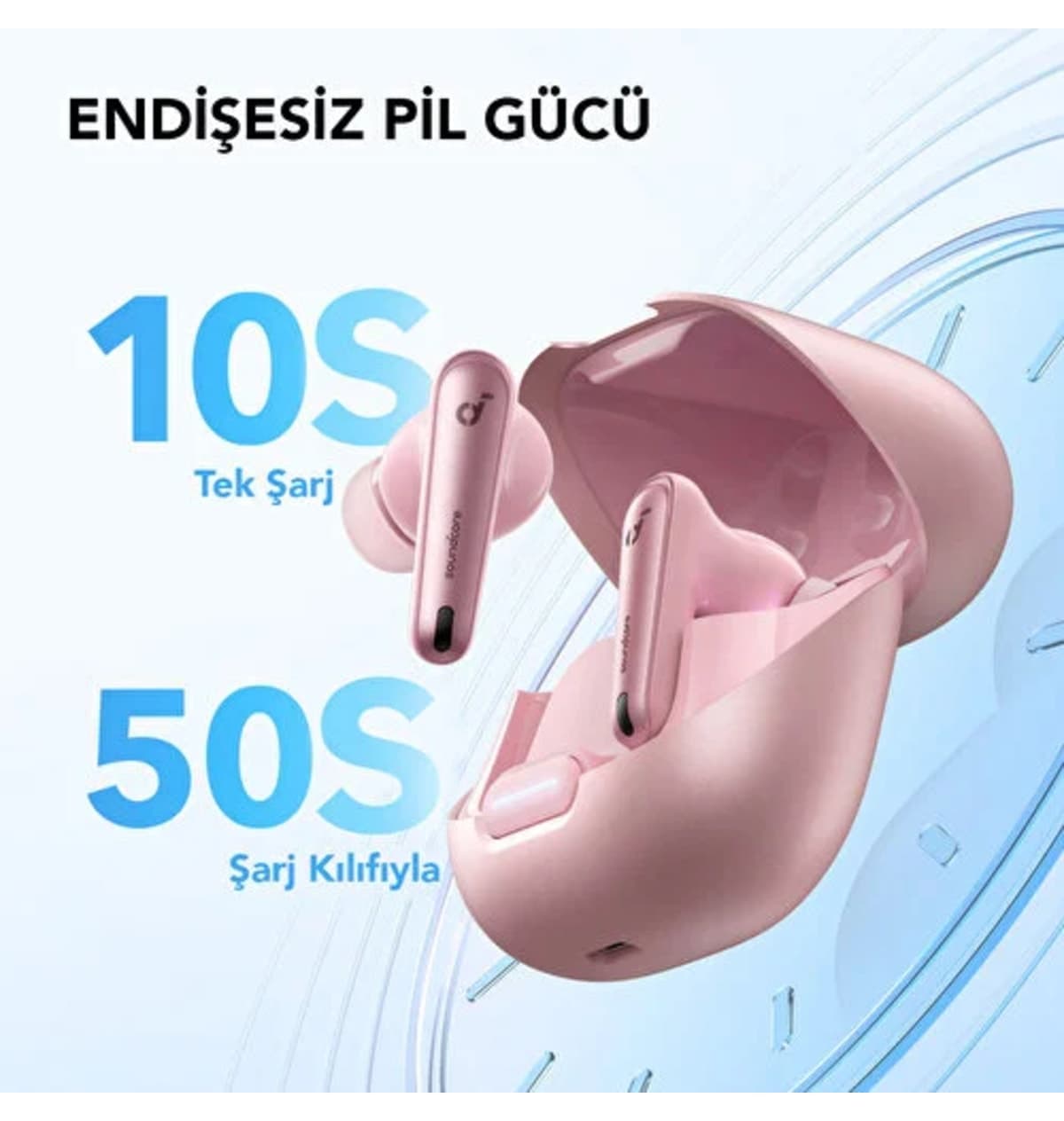 هدفون Anker Soundcore Liberty 4 NC بلوتوثی Bluetooth 5.3 با 50 ساعت شارژدهی مشکی مدل A3947 هدفون Anker Soundcore Liberty 4 NC بلوتوثی Bluetooth 5.3 با 50 ساعت شارژدهی مشکی مدل A3947