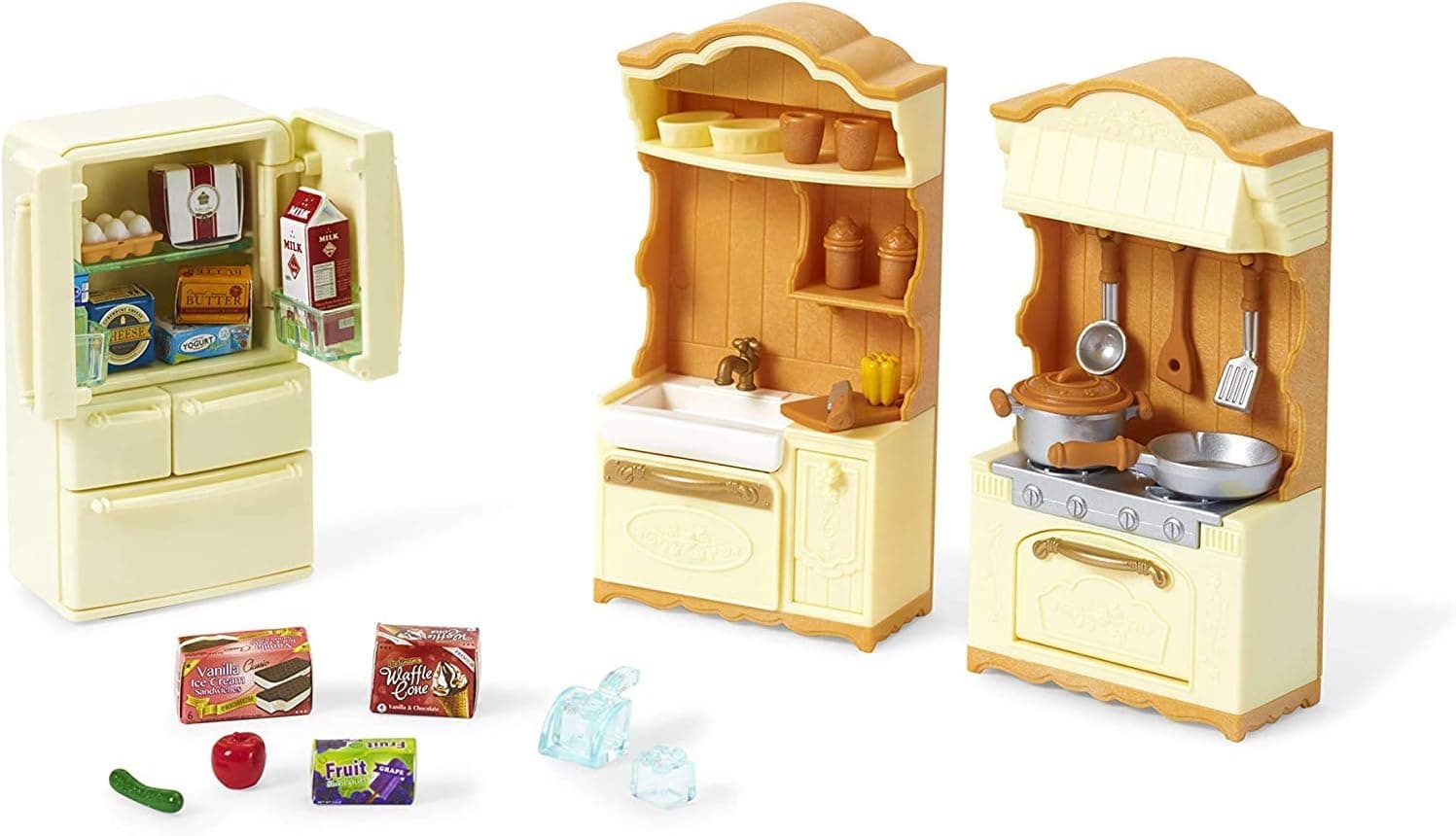ست بازی آشپزخانه Sylvanian Families چندرنگ مدل 5341 ست بازی آشپزخانه Sylvanian Families چندرنگ مدل 5341
