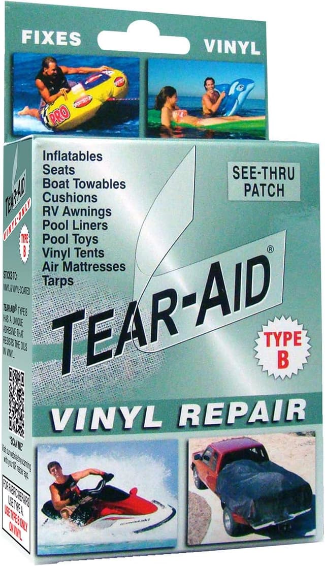 کیت تعمیر وینیل TEAR-AID مدل Type B کیت تعمیر وینیل TEAR-AID مدل Type B