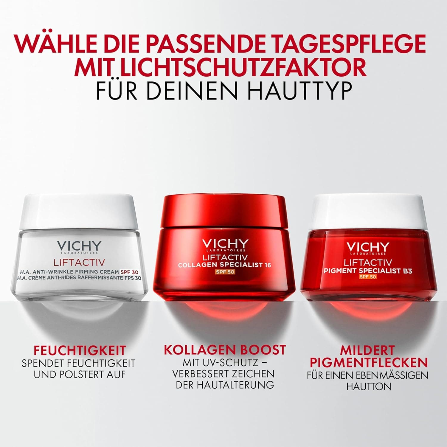 کرم ضدآفتاب VICHY مدل Lift Collagen 16 SPF 50ml کرم ضدآفتاب VICHY مدل Lift Collagen 16 SPF 50ml