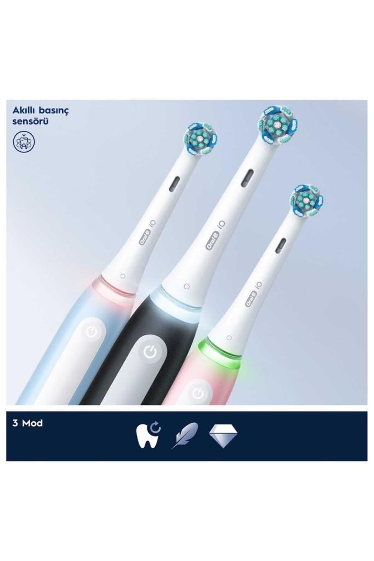 مسواک برقی شارژی Oral-B مشکی مدل iO 3 مسواک برقی شارژی Oral-B مشکی مدل iO 3