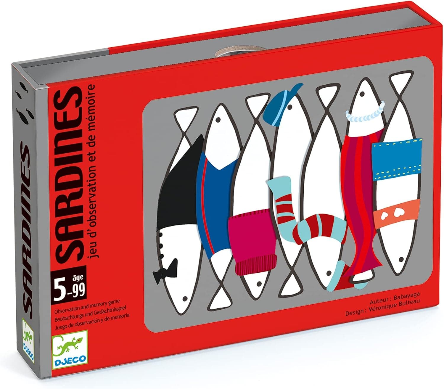 بازیهای کارتی Djeco Sardines بازیهای کارتی Djeco Sardines