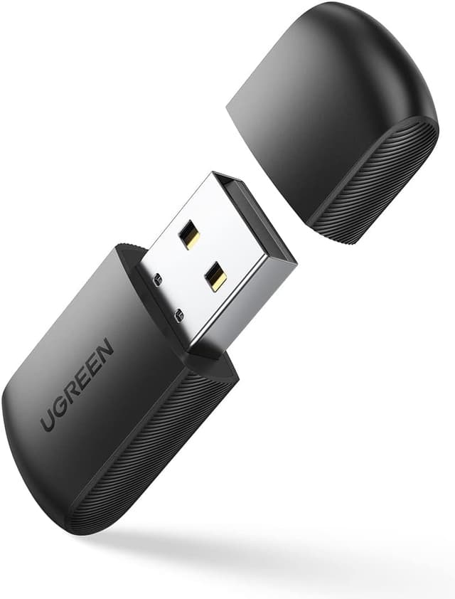 آداپتور شبکه USB UGREEN گیرنده Wi-Fi دوبانده 2.4 و 5 GHz آداپتور شبکه USB UGREEN گیرنده Wi-Fi دوبانده 2.4 و 5 GHz