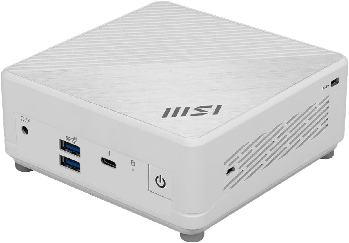 کامپیوتر مینی MSI سفید مدل CUBI 5 1M-497EU Core 5 120U 16GB DDR5 کامپیوتر مینی MSI سفید مدل CUBI 5 1M-497EU Core 5 120U 16GB DDR5