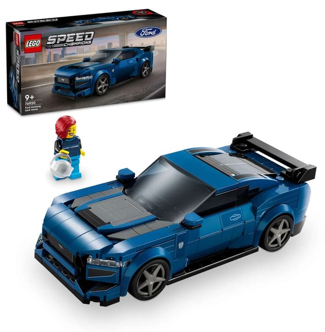 لگو 76920 Speed Champions Ford Mustang Dark Horse ماشین اسپرت 9+ (344P) لگو 76920 Speed Champions Ford Mustang Dark Horse ماشین اسپرت 9+ (344P)