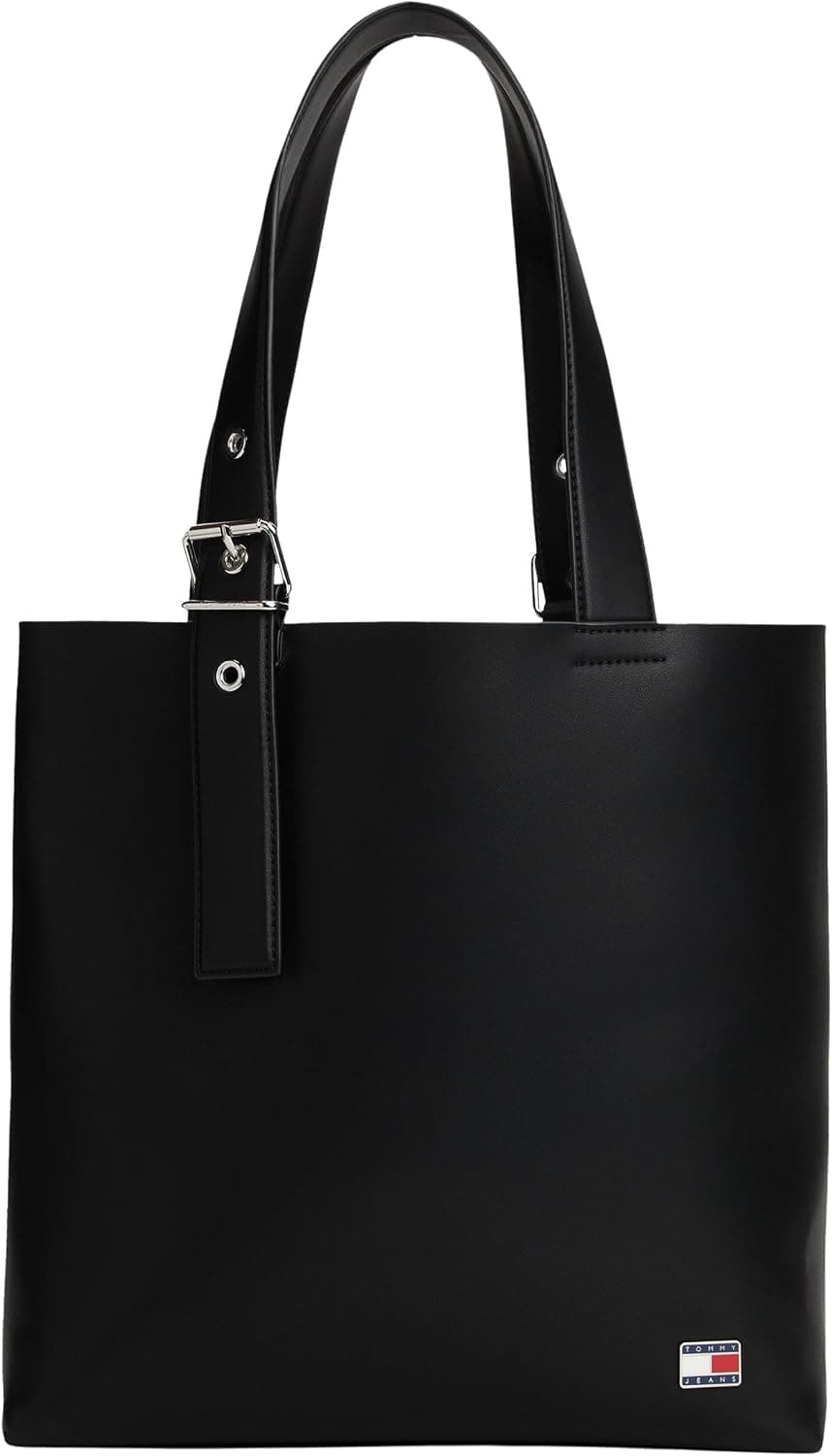 کیف توت زنانه Tommy Jeans مشکی تک سایز مدل TJW COOL TOTE BAG کیف توت زنانه Tommy Jeans مشکی تک سایز مدل TJW COOL TOTE BAG