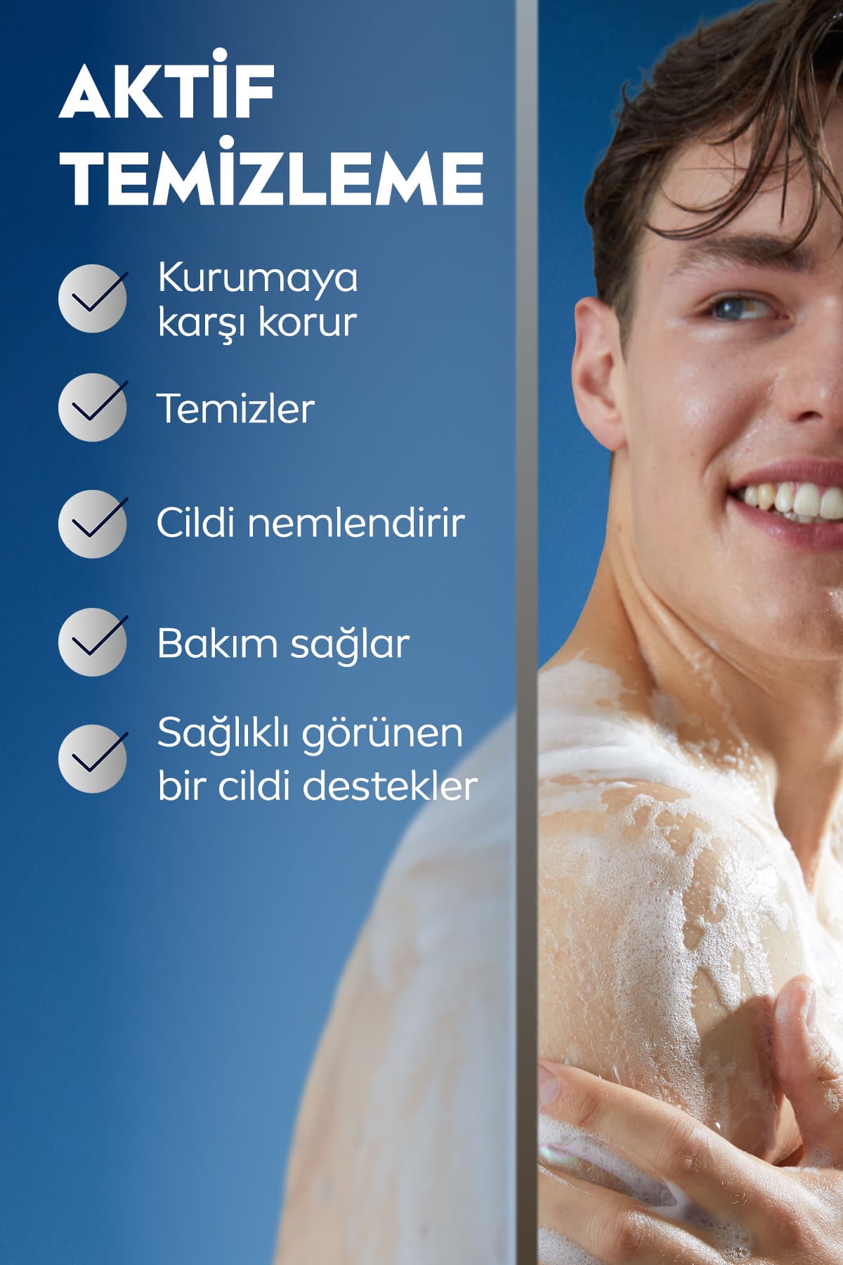 ژل حمام و دوش مردانه NIVEA MEN Deep Clean 500ml ژل حمام و دوش مردانه NIVEA MEN Deep Clean 500ml