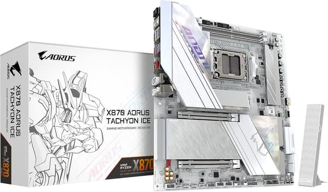 مادربرد GIGABYTE AMD AM5 E-ATX مدل X870 A TACHYON ICE مادربرد GIGABYTE AMD AM5 E-ATX مدل X870 A TACHYON ICE