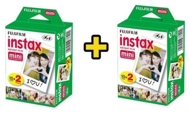 فیلم عکاسی Fujifilm Instax Mini 10x2 بسته 2 تایی (40 عکس) فیلم عکاسی Fujifilm Instax Mini 10x2 بسته 2 تایی (40 عکس)