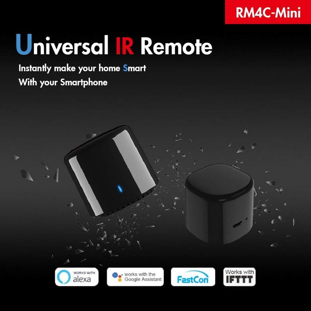 هاب کنترل هوشمند Broadlink با فناوری Fastcon، WiFi و IR سازگار با Alexa مدل RM4C Mini هاب کنترل هوشمند Broadlink با فناوری Fastcon، WiFi و IR سازگار با Alexa مدل RM4C Mini