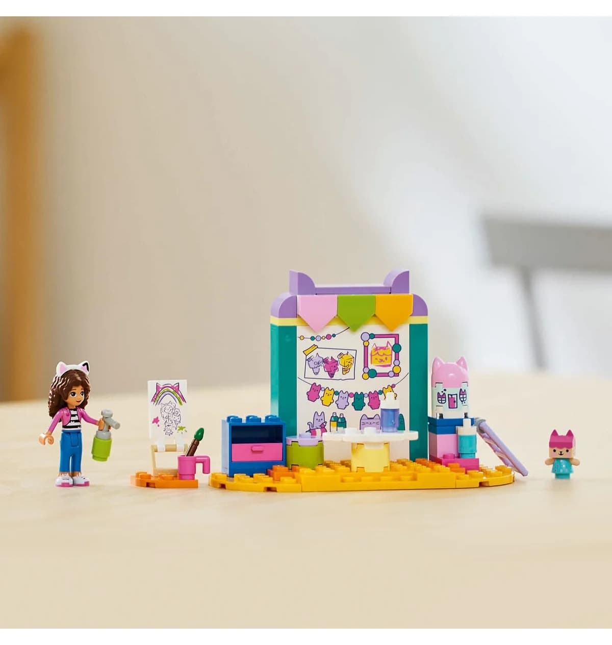 لگو Gabby's Dollhouse گربه کارتنی و هنرهای دستی 60 قطعه مدل 10795 لگو Gabby's Dollhouse گربه کارتنی و هنرهای دستی 60 قطعه مدل 10795