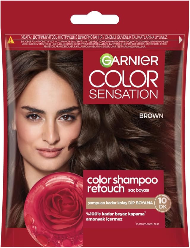 رنگ مو Garnier مدل Color Retouch در رنگ قهوهای 4.0 رنگ مو Garnier مدل Color Retouch در رنگ قهوهای 4.0