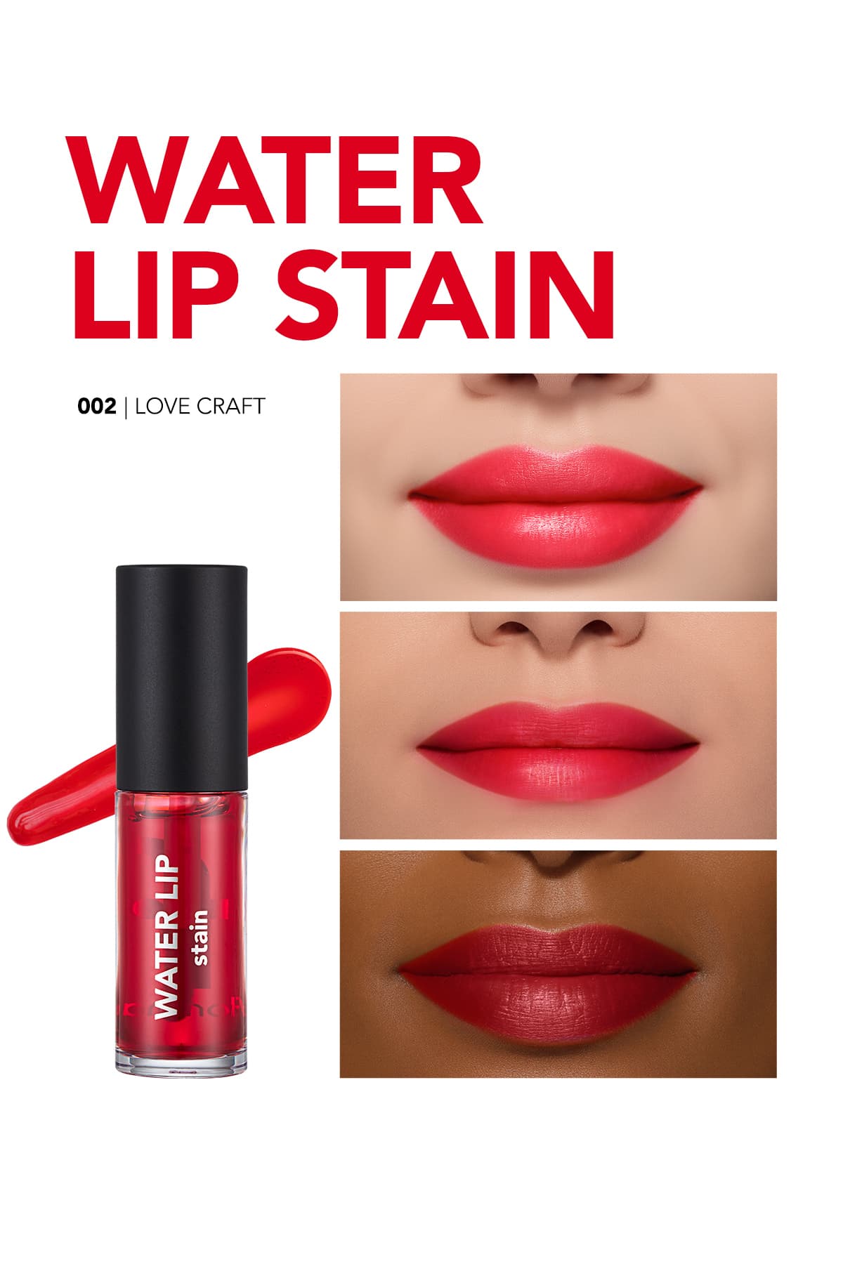 تینت لب مات بادوام Flormar قرمز مدل 002 Love Craft تینت لب مات بادوام Flormar قرمز مدل 002 Love Craft