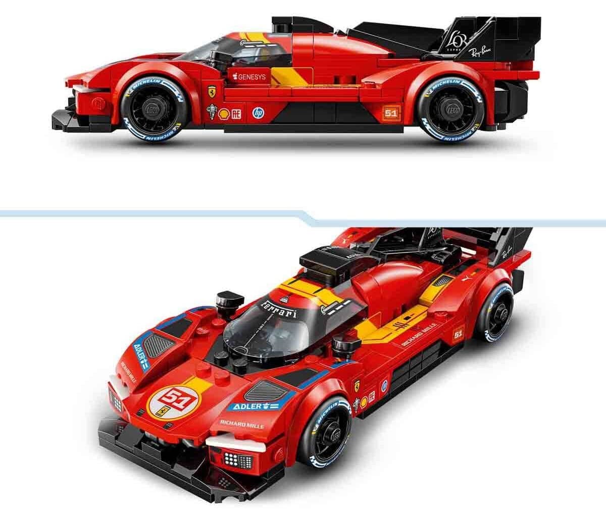 لگو Speed Champions Ferrari 499P مدل 77261 برای کودکان ۹+ لگو Speed Champions Ferrari 499P مدل 77261 برای کودکان ۹+