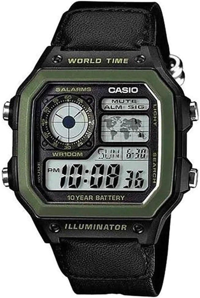 ساعت دیجیتال مردانه Casio مدل AE-1200WH ساعت دیجیتال مردانه Casio مدل AE-1200WH