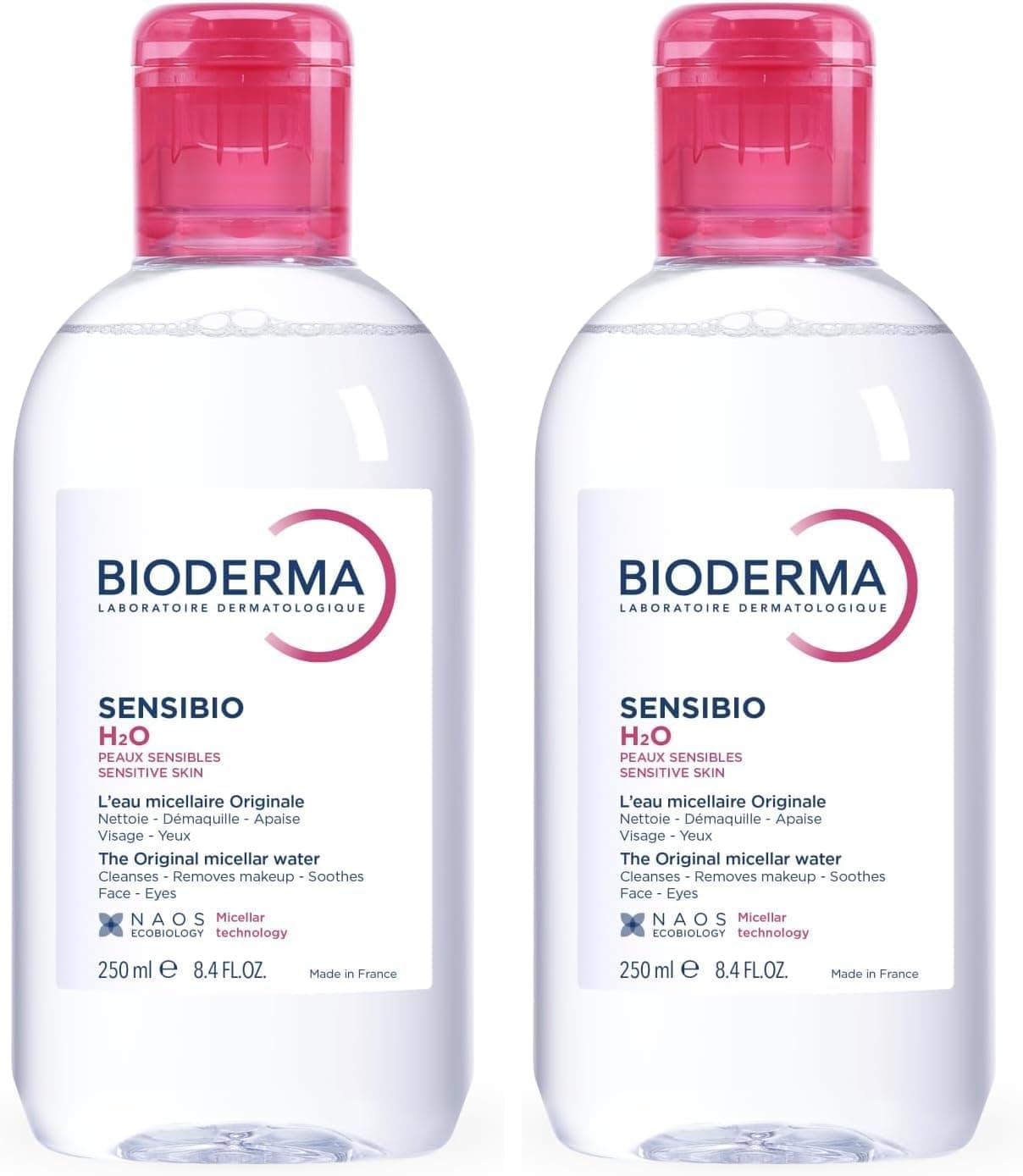 آب میسلار پاککننده آرایش Bioderma برای پوست حساس و نرمال Sensibio H2O آب میسلار پاککننده آرایش Bioderma برای پوست حساس و نرمال Sensibio H2O