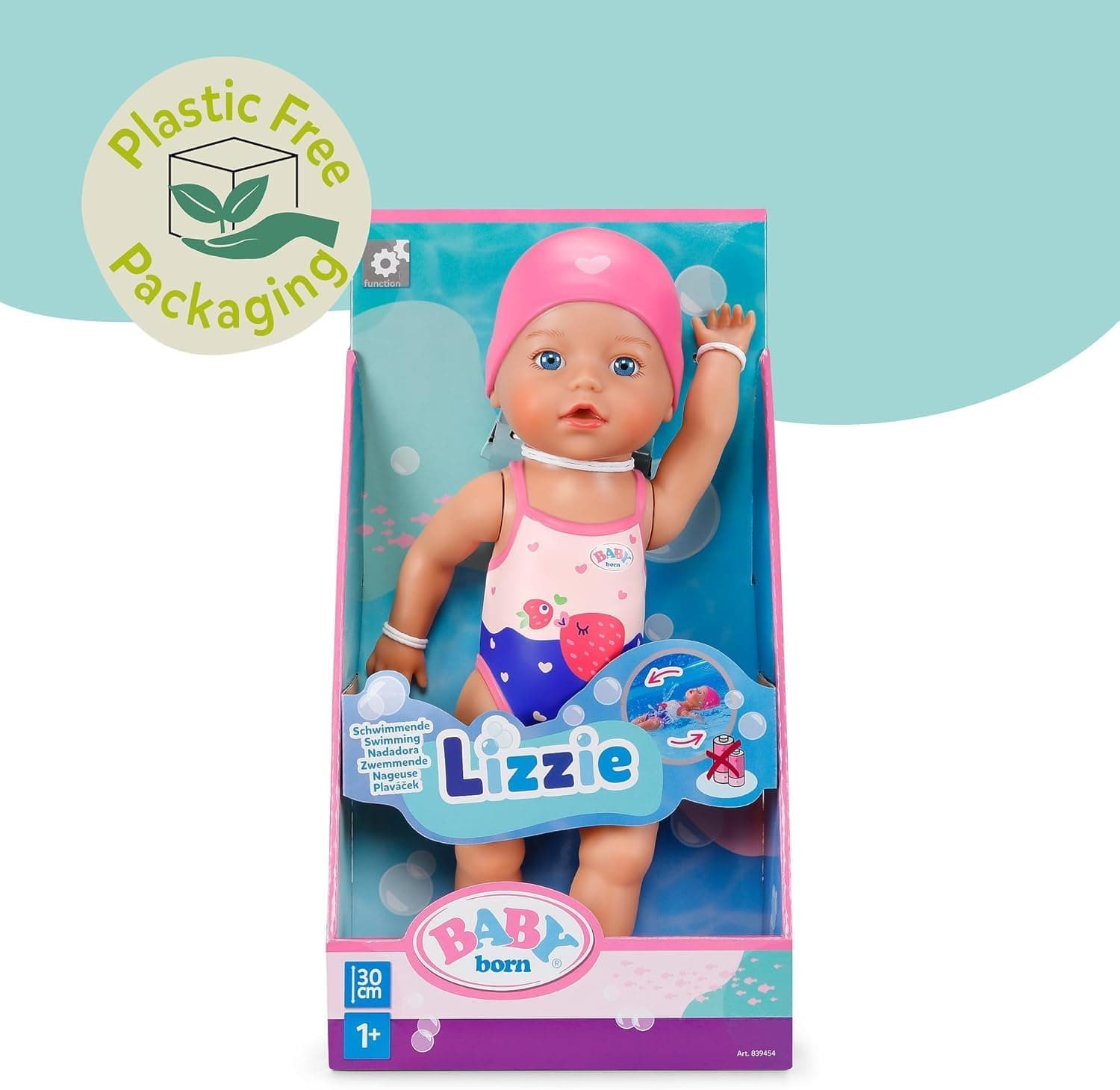 عروسک BABY born شناور 30cm مدل Lizzie عروسک BABY born شناور 30cm مدل Lizzie