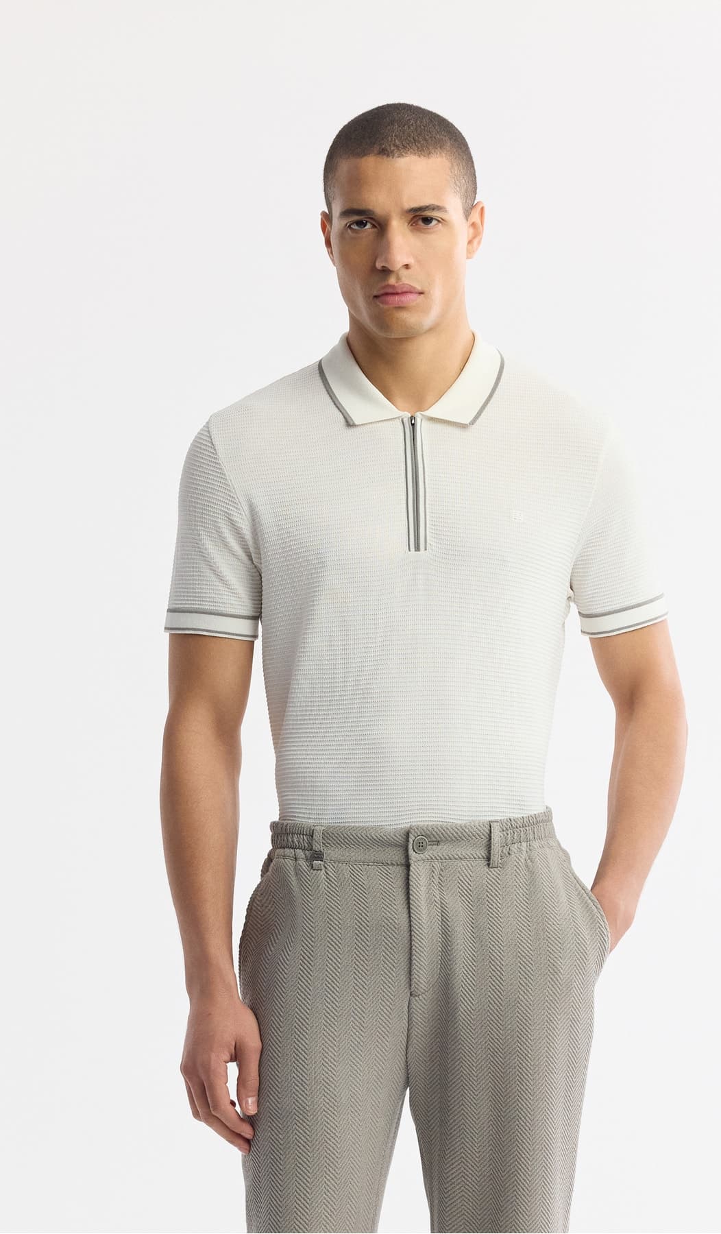 شلوار مردانه Avva خاکستری جیب کناری کمر لاستیکی Bi-Stretch Comfort Slim Fit مدل A51Y3211 شلوار مردانه Avva خاکستری جیب کناری کمر لاستیکی Bi-Stretch Comfort Slim Fit مدل A51Y3211