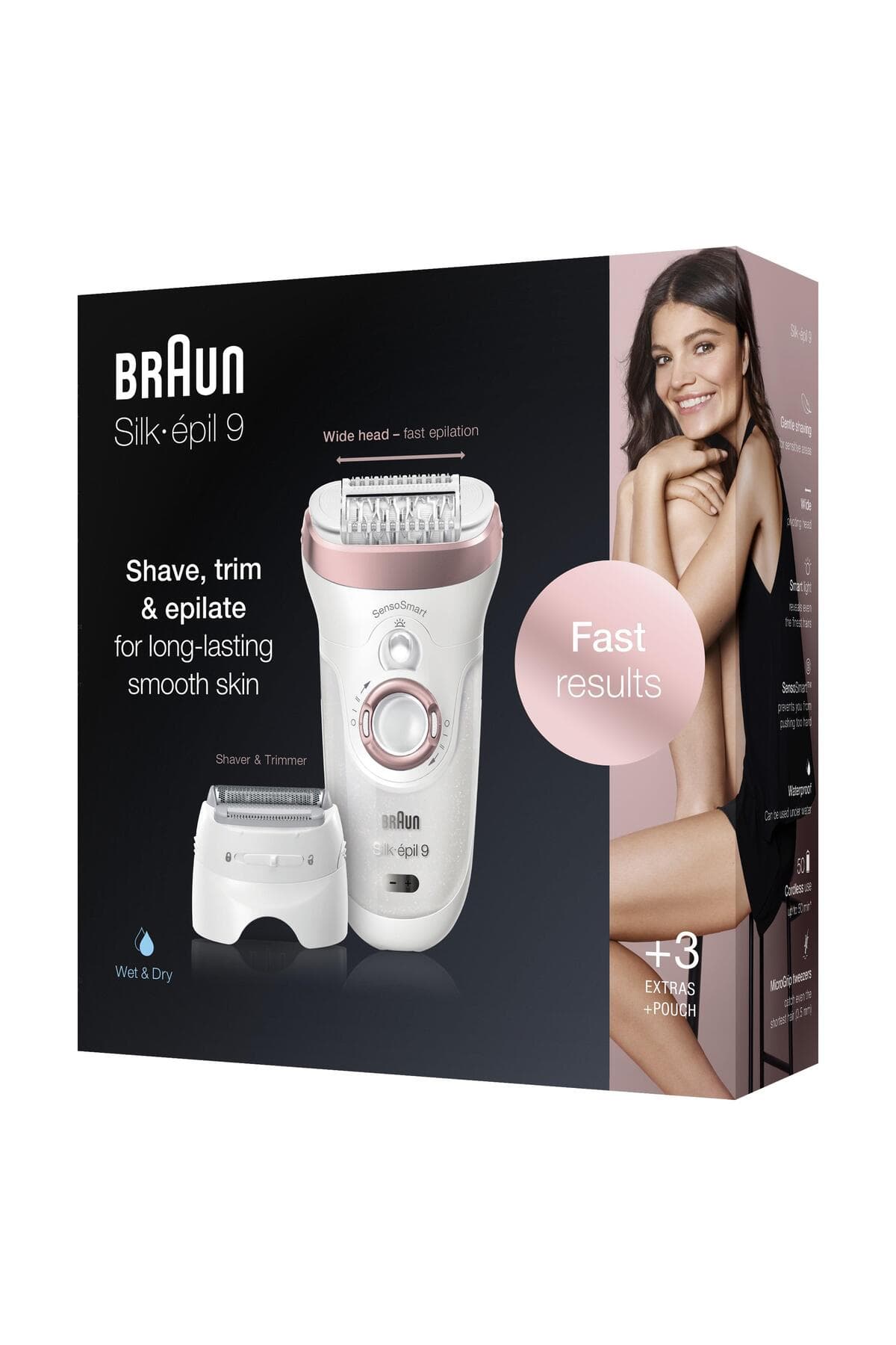 اپیلاتور Braun Silk-épil 9 9720 Sensosmart اپیلاتور Braun Silk-épil 9 9720 Sensosmart
