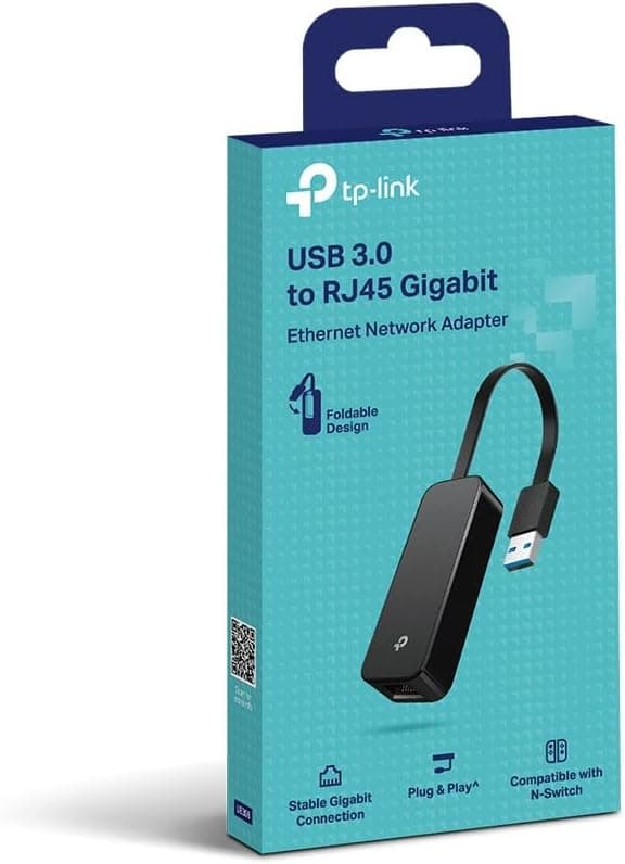 آداپتور شبکه USB 3.0 Gigabit Ethernet TP-Link مدل UE306 آداپتور شبکه USB 3.0 Gigabit Ethernet TP-Link مدل UE306