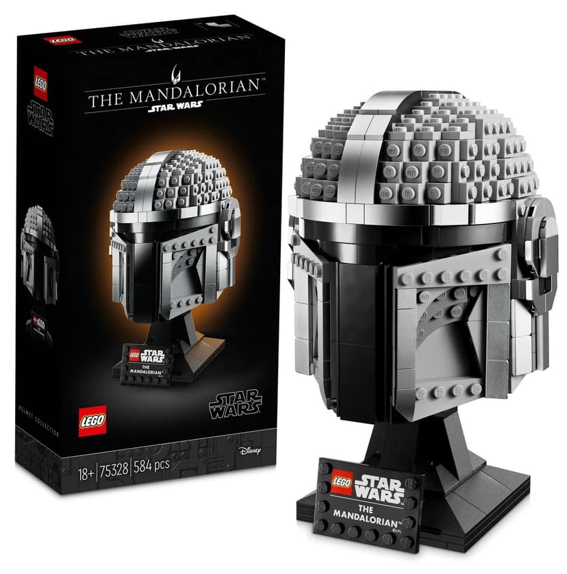 لگو Star Wars Mandalorian کاسک مدل 75328 با 584 قطعه لگو Star Wars Mandalorian کاسک مدل 75328 با 584 قطعه