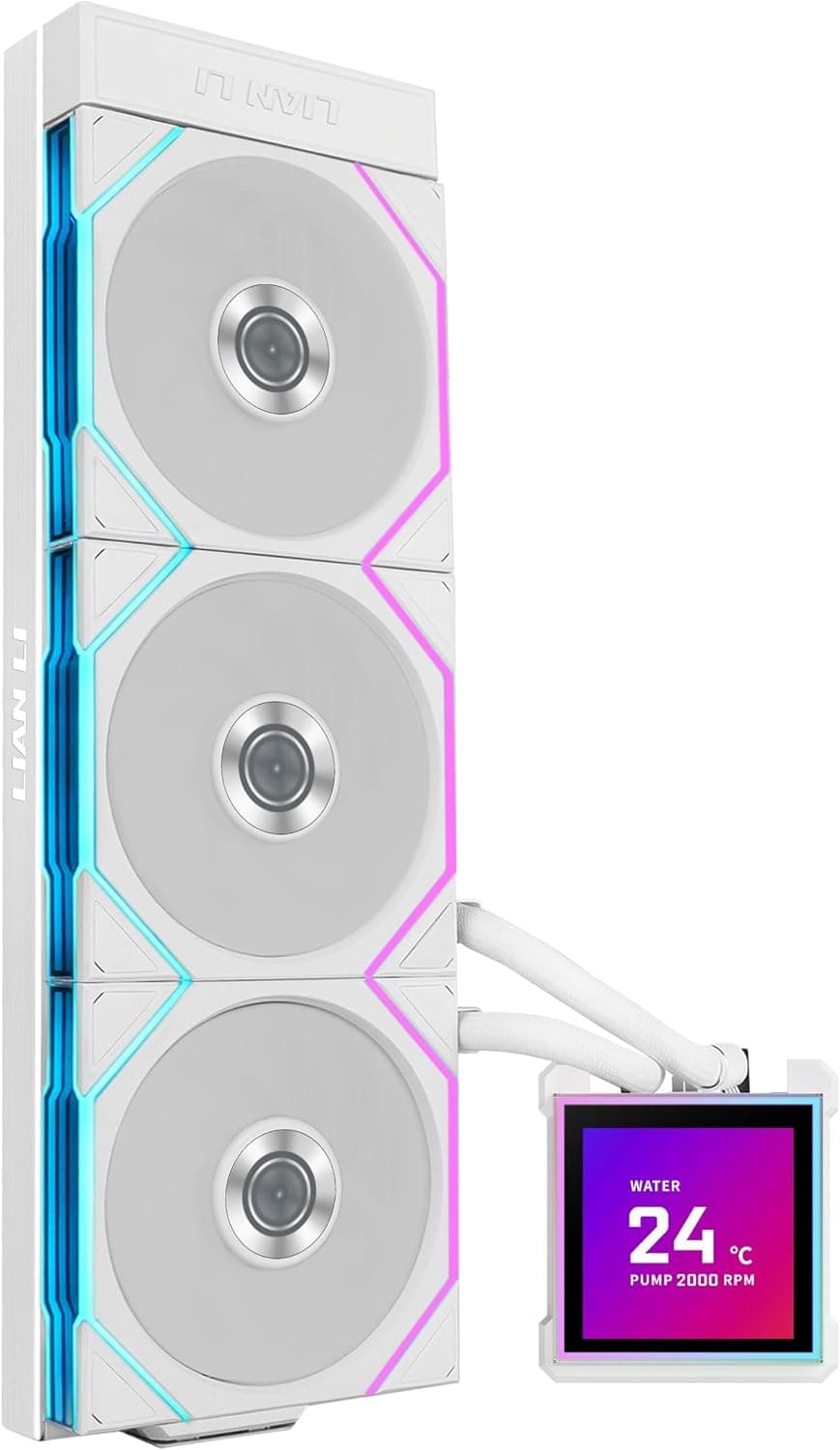خنککننده CPU آل این وان Lian Li مدل HydroShift II LCD-S 360TL سفید خنککننده CPU آل این وان Lian Li مدل HydroShift II LCD-S 360TL سفید