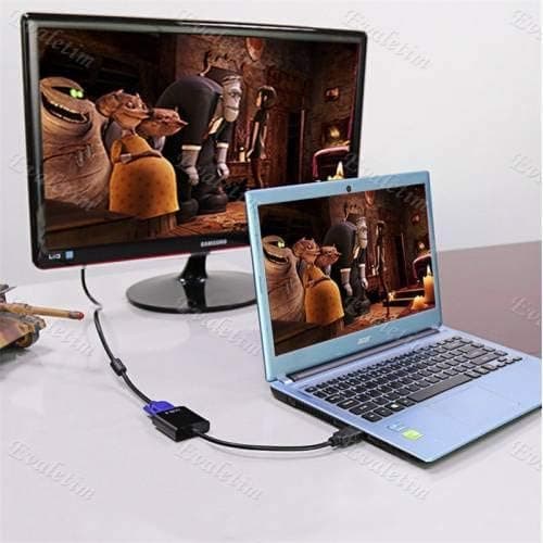 کابل مبدل HDMI به VGA برای مانیتور و تلویزیون Alfais مدل 4487 کابل مبدل HDMI به VGA برای مانیتور و تلویزیون Alfais مدل 4487