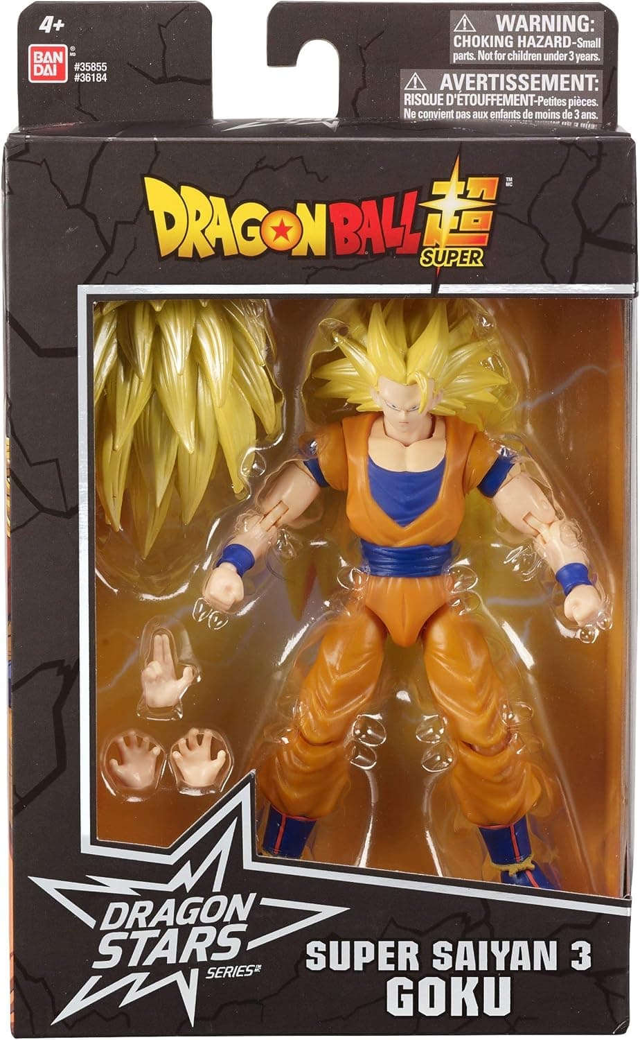 فیگور Bandai 16 سانتیمتری Dragon Ball Super Saiyan 3 Goku قابل پوز Dragon Stars فیگور Bandai 16 سانتیمتری Dragon Ball Super Saiyan 3 Goku قابل پوز Dragon Stars