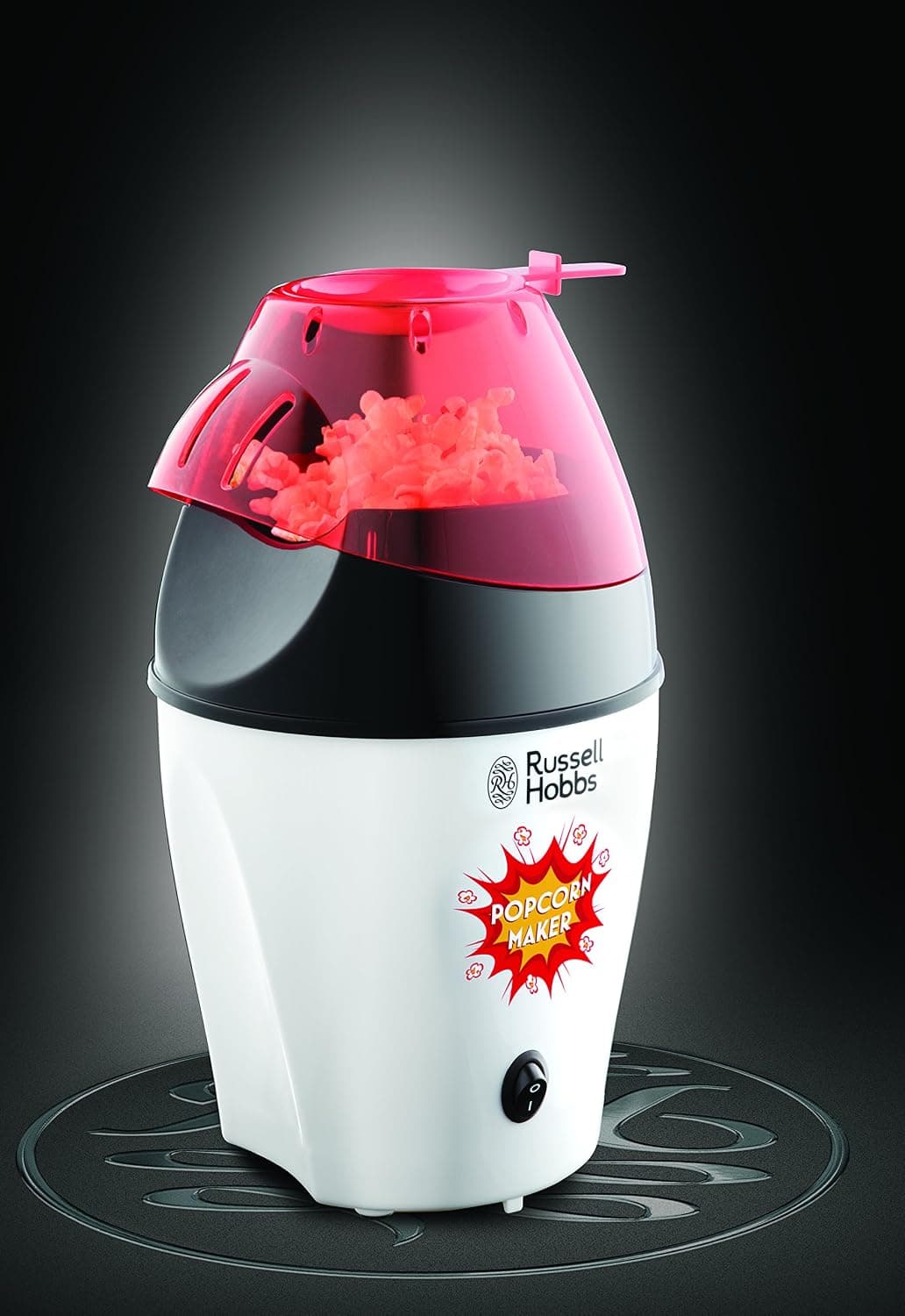 دستگاه پاپکورن ساز Russell Hobbs سفید 1290 W مدل Fiesta-24630-56 دستگاه پاپکورن ساز Russell Hobbs سفید 1290 W مدل Fiesta-24630-56