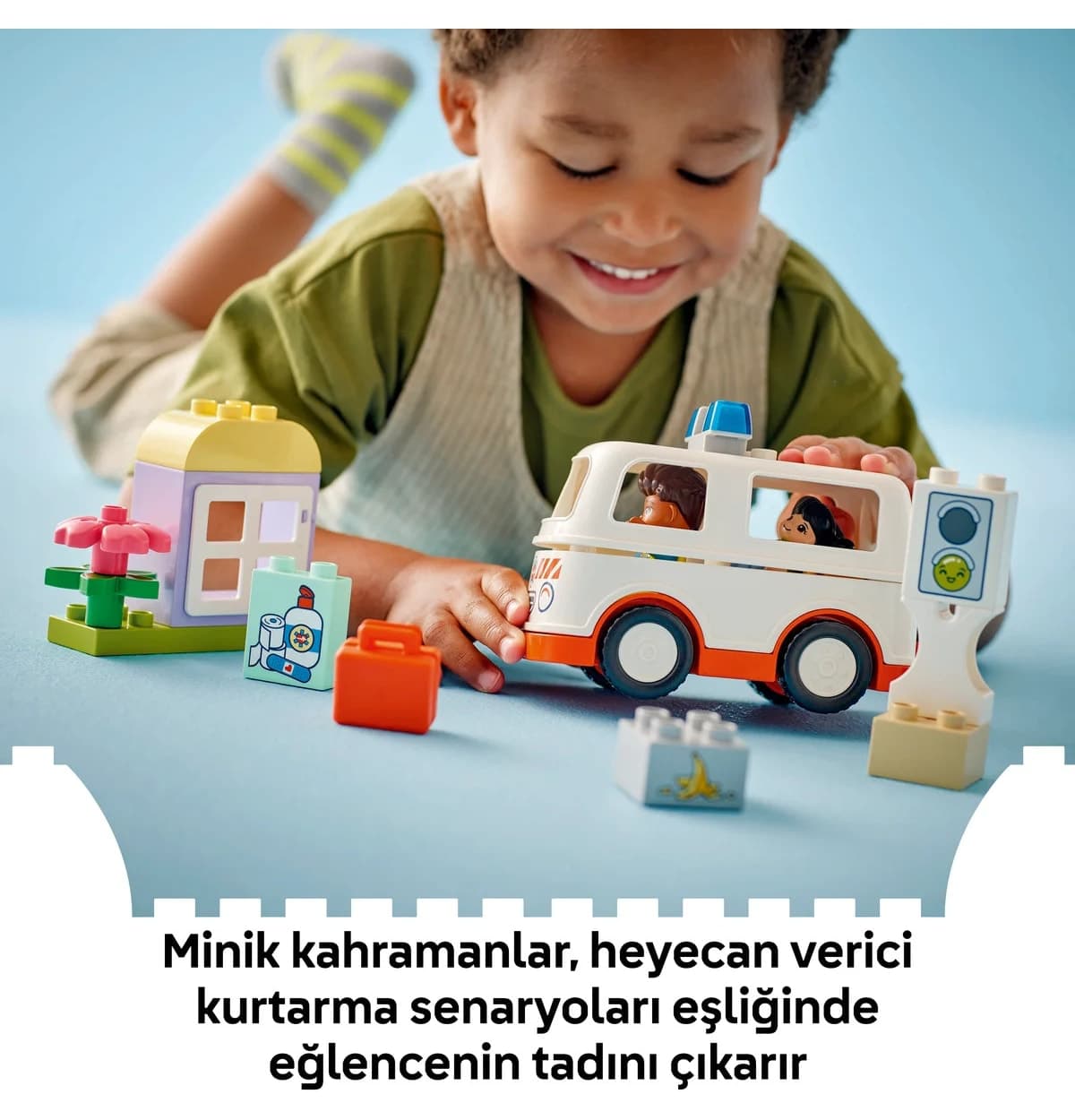 لگو DUPLO آمبولانس و راننده ۱۹ قطعه مدل 10447 2+ لگو DUPLO آمبولانس و راننده ۱۹ قطعه مدل 10447 2+