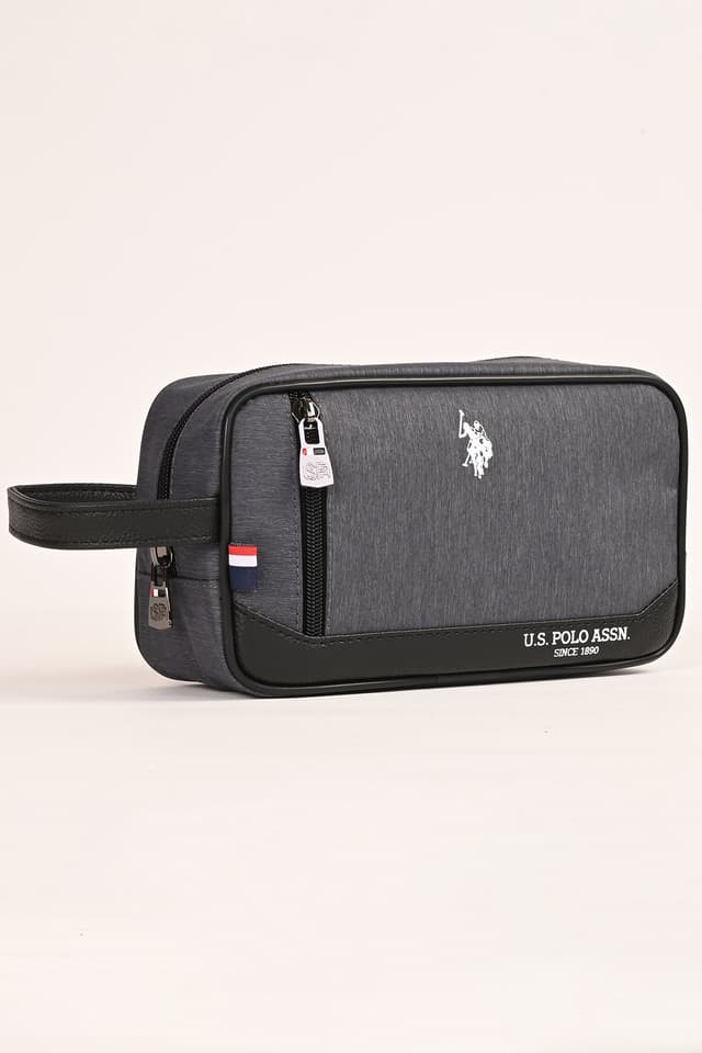 کیف توالت مردانه U.S. Polo Assn. خاکستری ضد آب مدل Pltrs26087 کیف توالت مردانه U.S. Polo Assn. خاکستری ضد آب مدل Pltrs26087