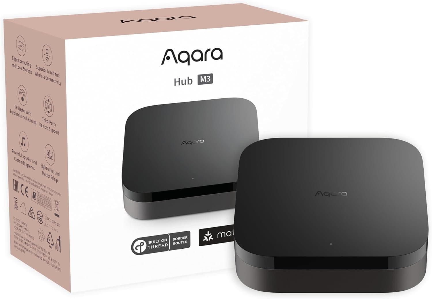 هاب هوشمند Aqara مدل M3 با Matter، Thread Border Router، PoE، IR و Zigbee هاب هوشمند Aqara مدل M3 با Matter، Thread Border Router، PoE، IR و Zigbee