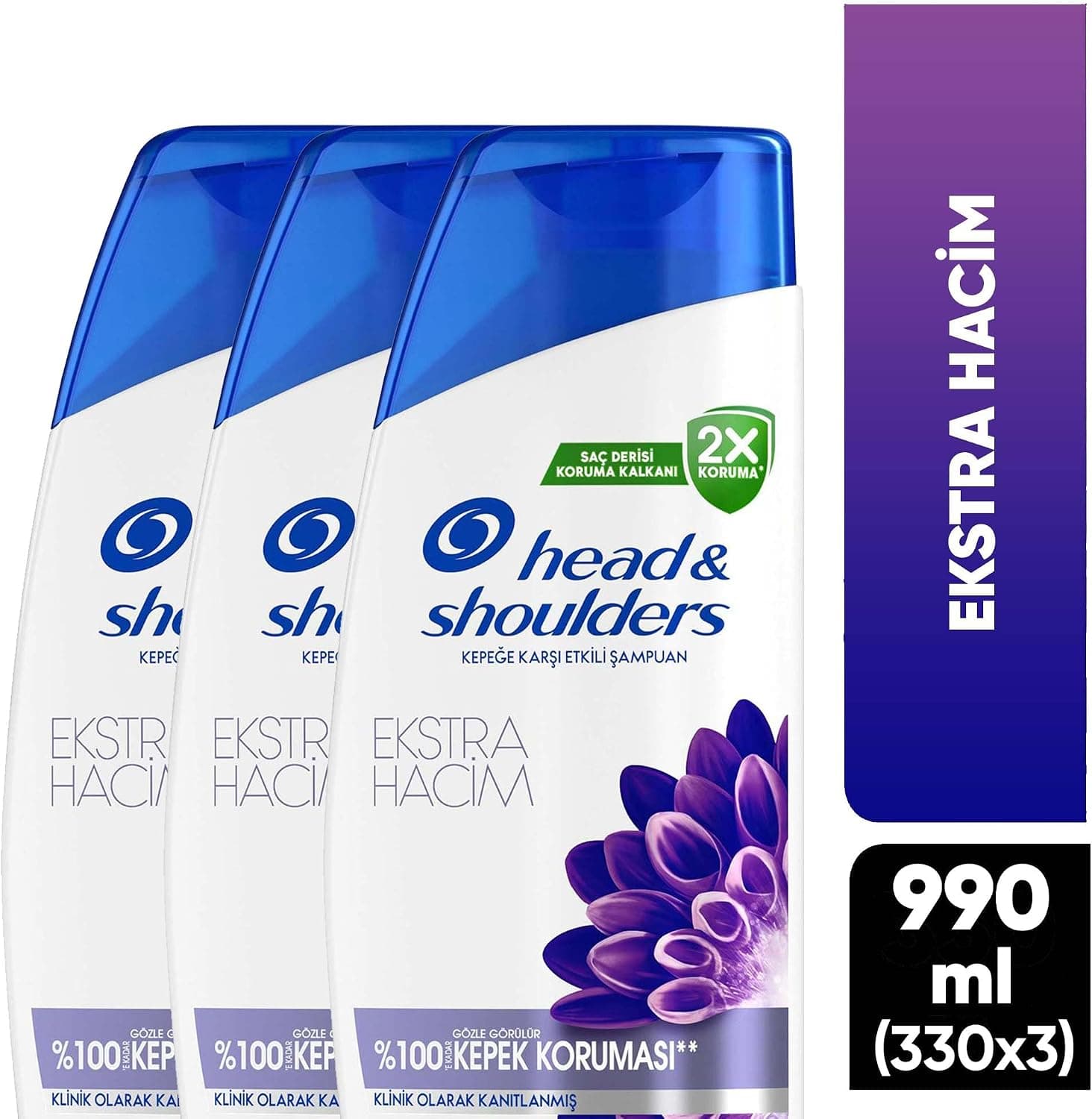 شامپو روزانه ضدشوره حجمدهنده Head & Shoulders بسته 3 عددی 330 ml شامپو روزانه ضدشوره حجمدهنده Head & Shoulders بسته 3 عددی 330 ml