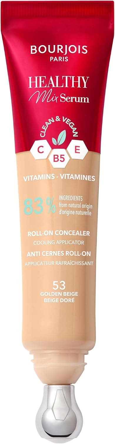 کانسیلر Bourjois مدل Healthy Mix ۲ در ۱ سرمدار رنگ بژ طلایی 13ml کانسیلر Bourjois مدل Healthy Mix ۲ در ۱ سرمدار رنگ بژ طلایی 13ml