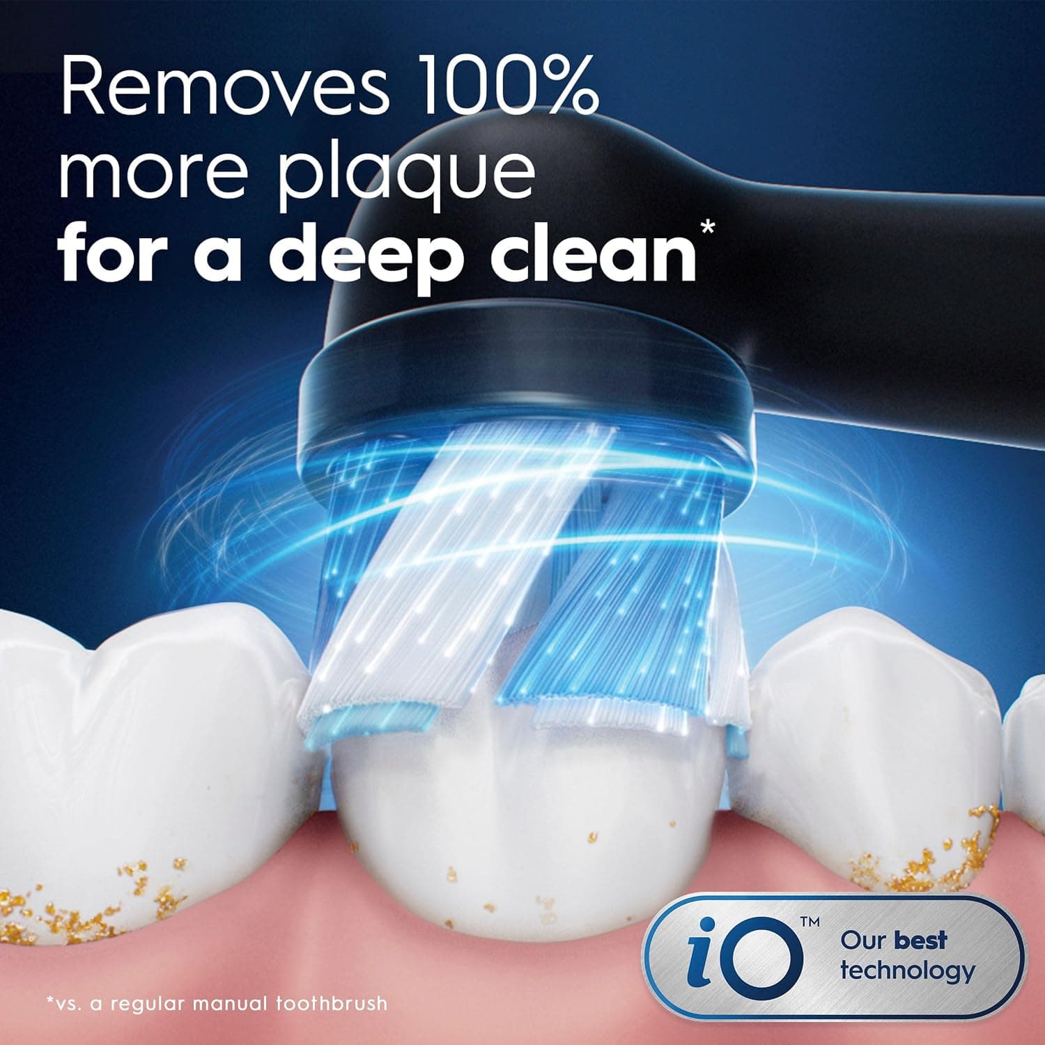سری یدک مسواک برقی برای Oral-B iO Ultimate Clean مشکی بسته 4 عددی سری یدک مسواک برقی برای Oral-B iO Ultimate Clean مشکی بسته 4 عددی