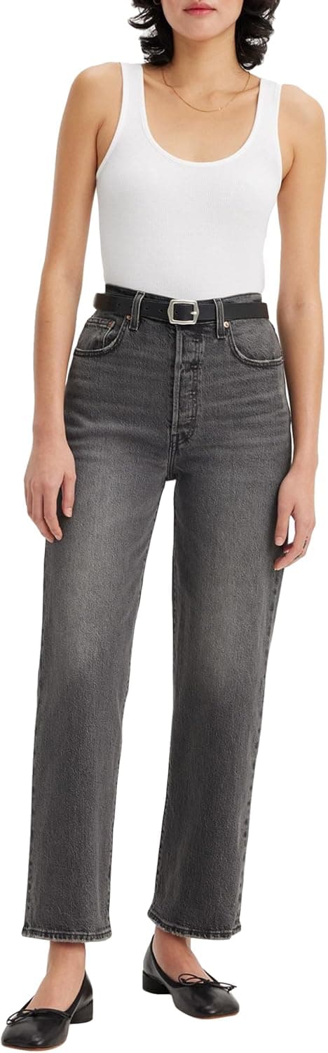 شلوار جین زنانه Levi's مدل Ribcage Straight شلوار جین زنانه Levi's مدل Ribcage Straight