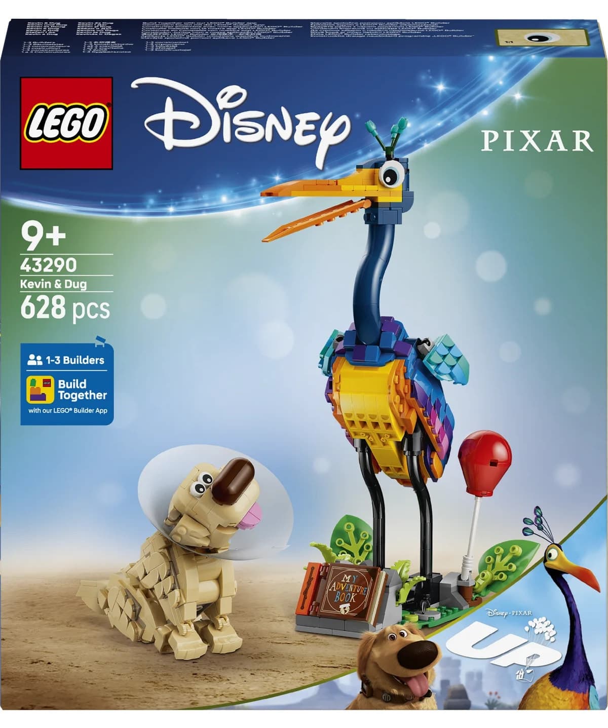 لگو Disney و Pixar Kevin و Dug مدل 43290 با 628 قطعه لگو Disney و Pixar Kevin و Dug مدل 43290 با 628 قطعه