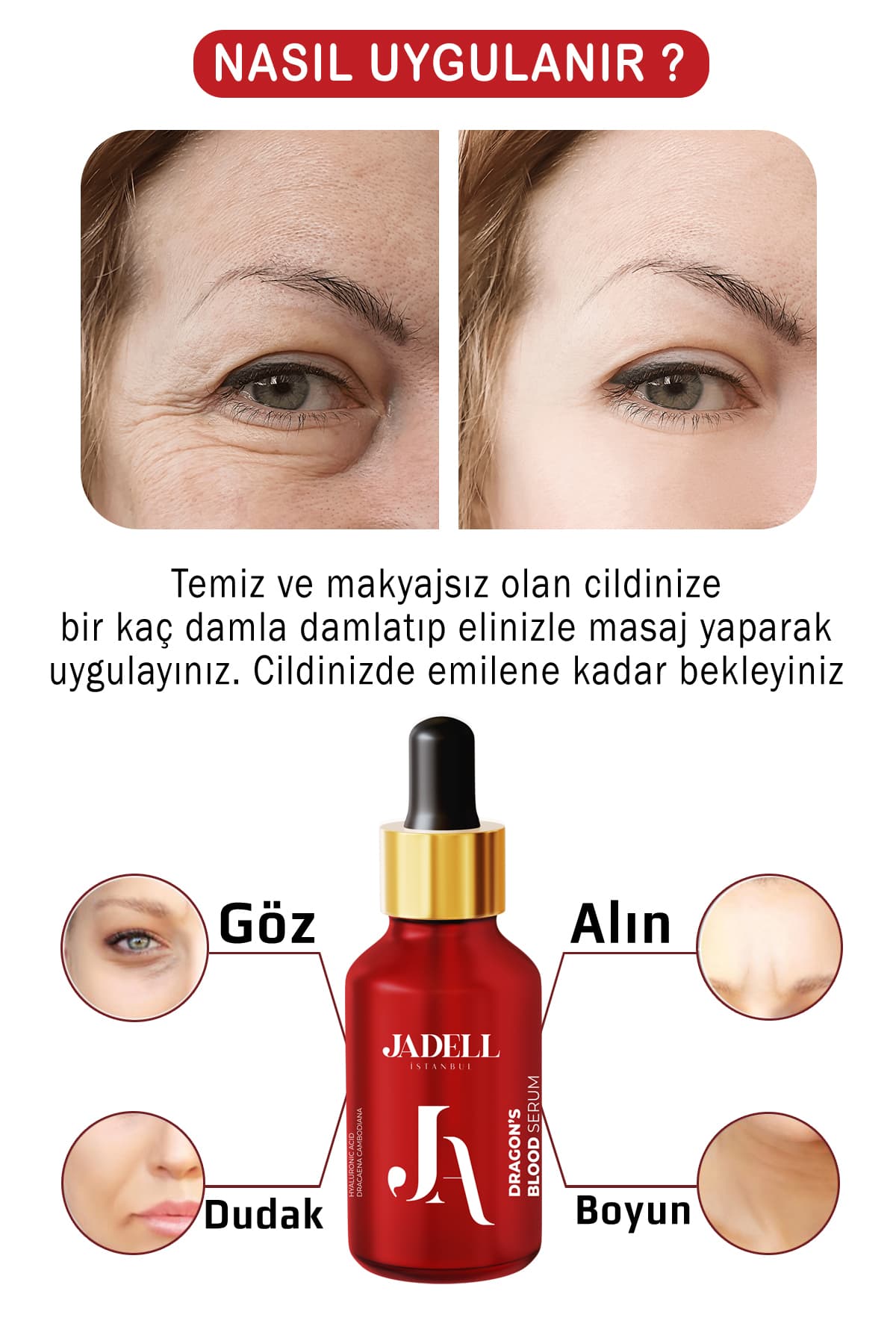 سرم صورت JADELL با اثر بوتاکس Dragon's حجم 30 ml سرم صورت JADELL با اثر بوتاکس Dragon's حجم 30 ml