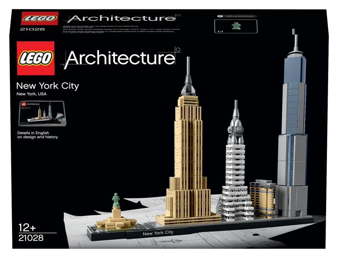 لگو Architecture مدل New York City 21028 با 598 قطعه لگو Architecture مدل New York City 21028 با 598 قطعه
