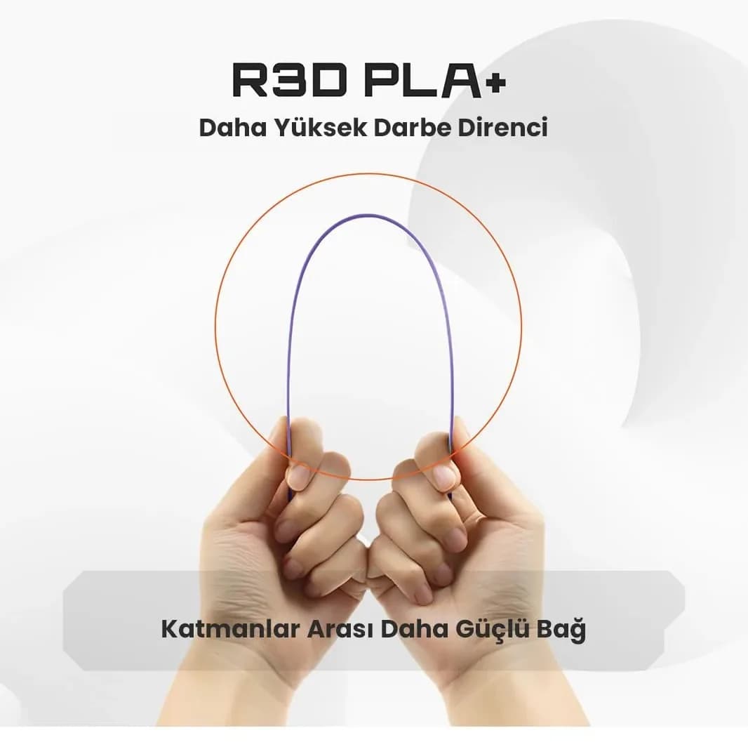 فیلامنت R3D با جنس PLA+ به رنگ لاوندر فیلامنت R3D با جنس PLA+ به رنگ لاوندر