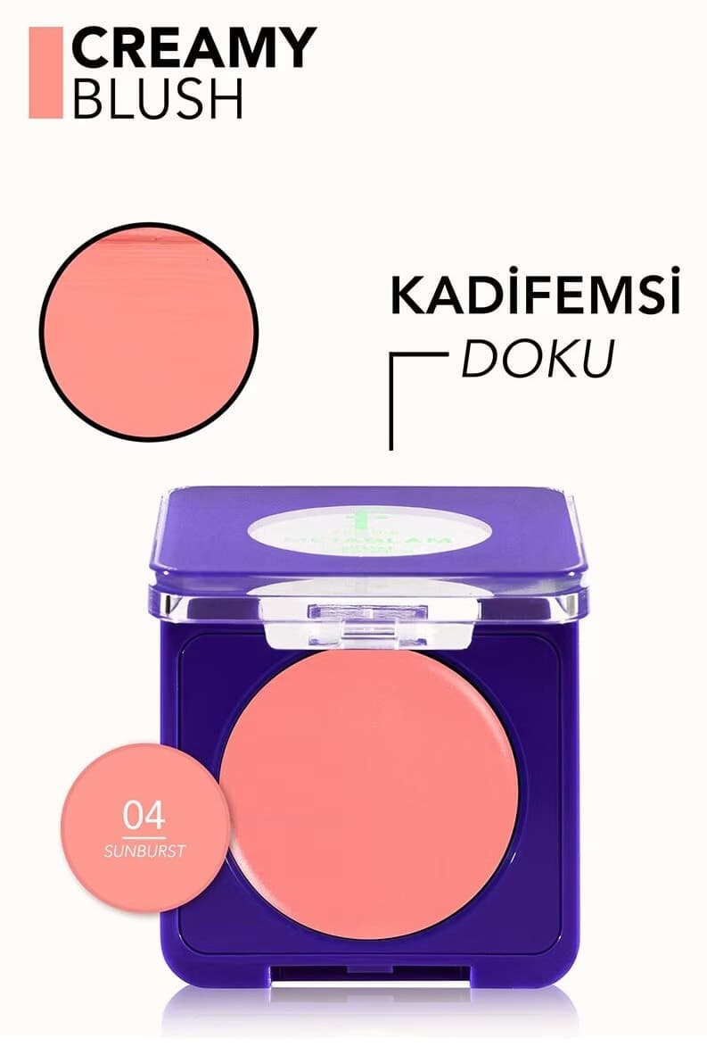 رژگونه Flormar با رنگ 004 Sunburst مدل Metaglam رژگونه Flormar با رنگ 004 Sunburst مدل Metaglam