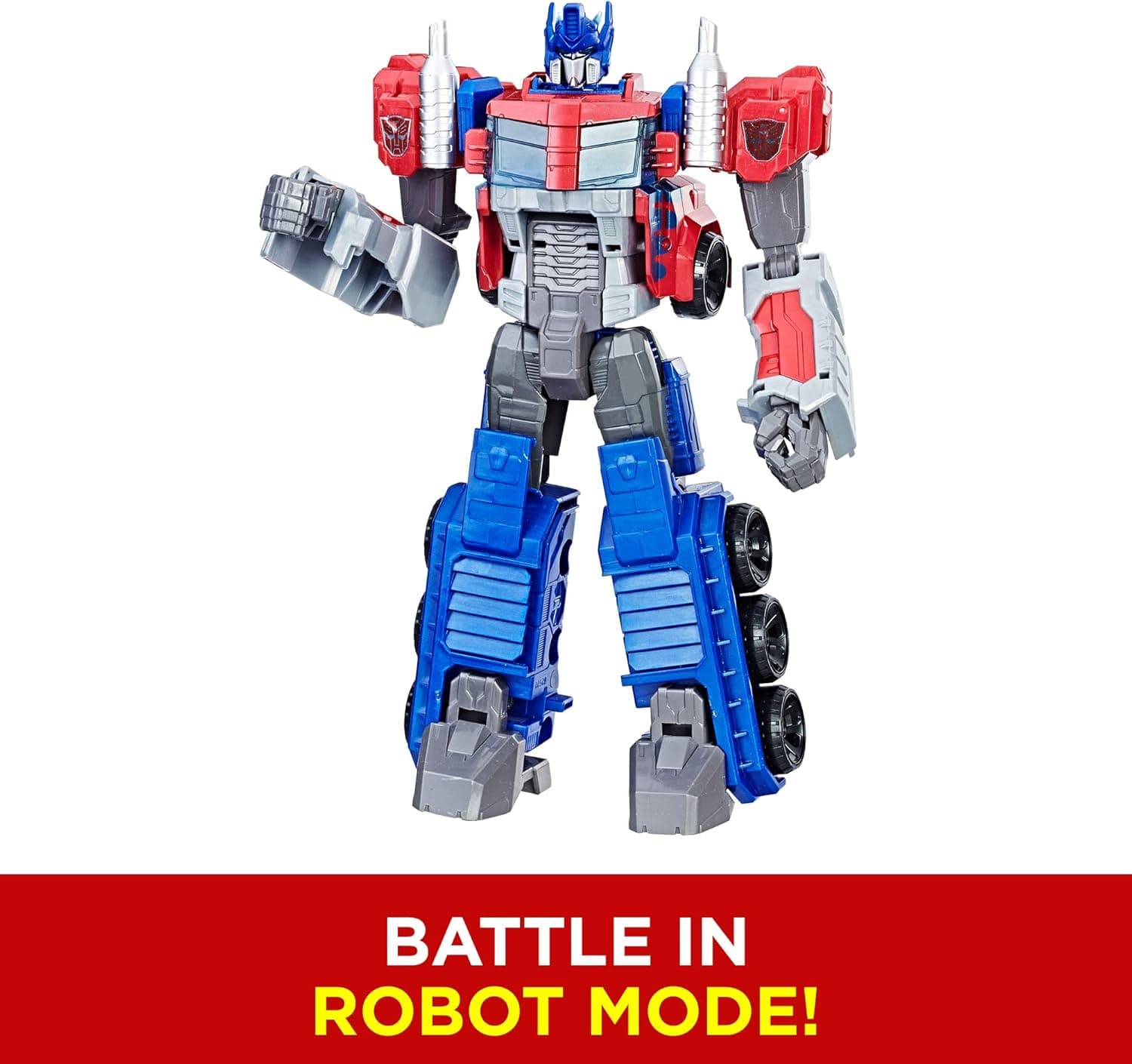فیگور اکشن اسباببازی Transformers Heroic Optimus Prime برای کودکان بالای 6 سال، تبدیلشونده به کامیون 11-inch فیگور اکشن اسباببازی Transformers Heroic Optimus Prime برای کودکان بالای 6 سال، تبدیلشونده به کامیون 11-inch