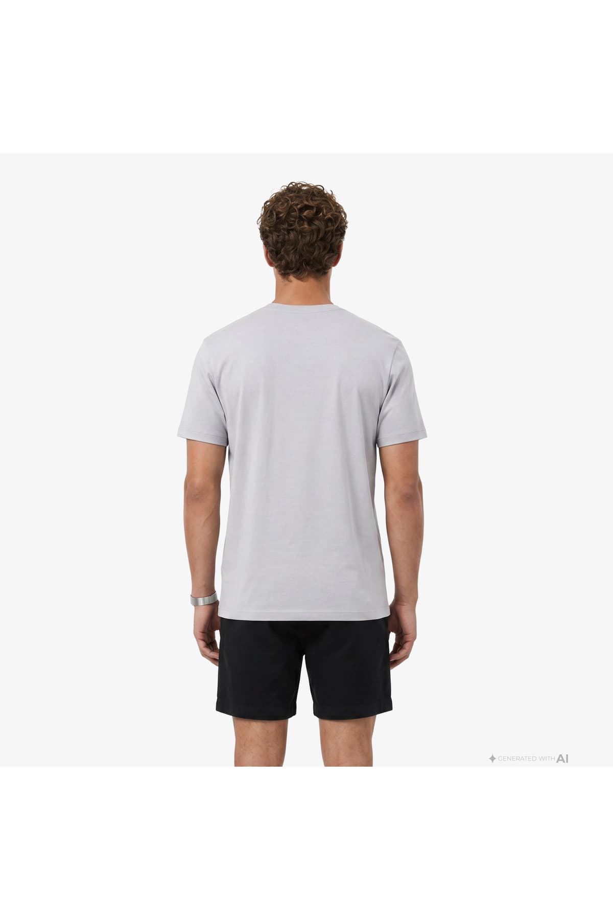 تیشرت مردانه Lacoste فیت معمولی یقه گرد رنگبلوک خاکستری تیشرت مردانه Lacoste فیت معمولی یقه گرد رنگبلوک خاکستری