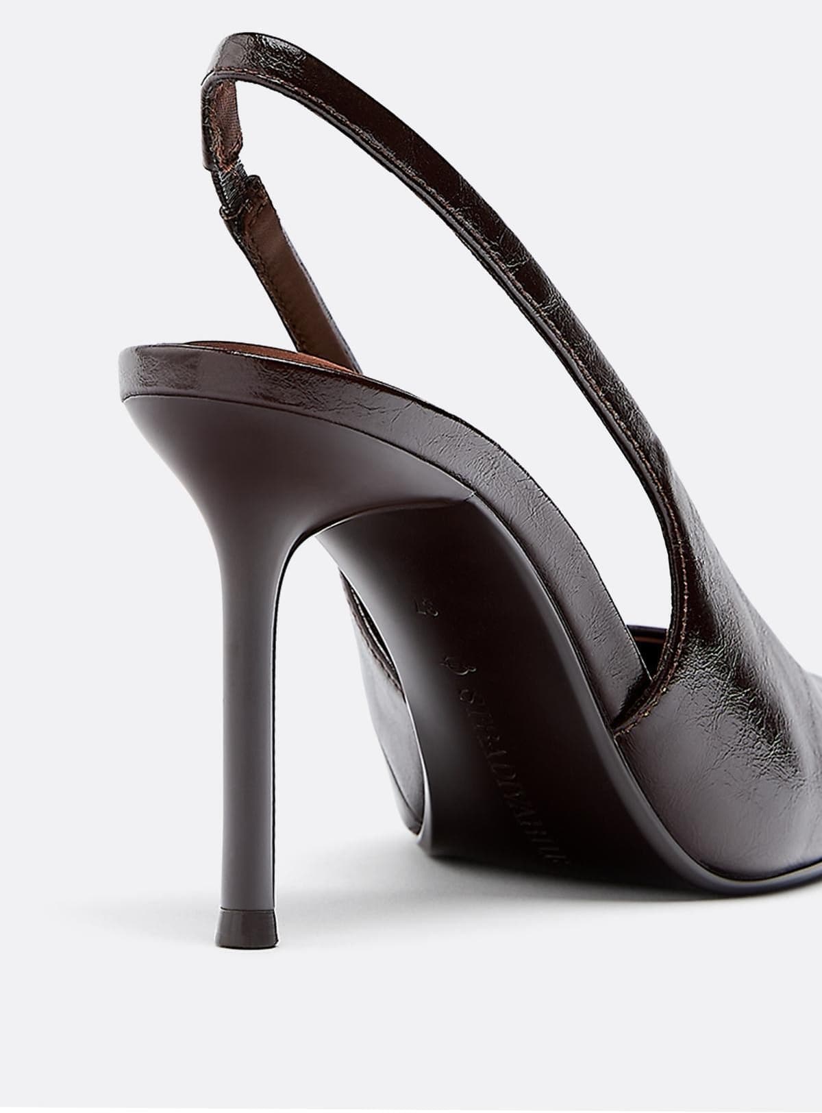 کفش پاشنهبلند زنانه Stradivarius پشت باز کفش پاشنهبلند زنانه Stradivarius پشت باز