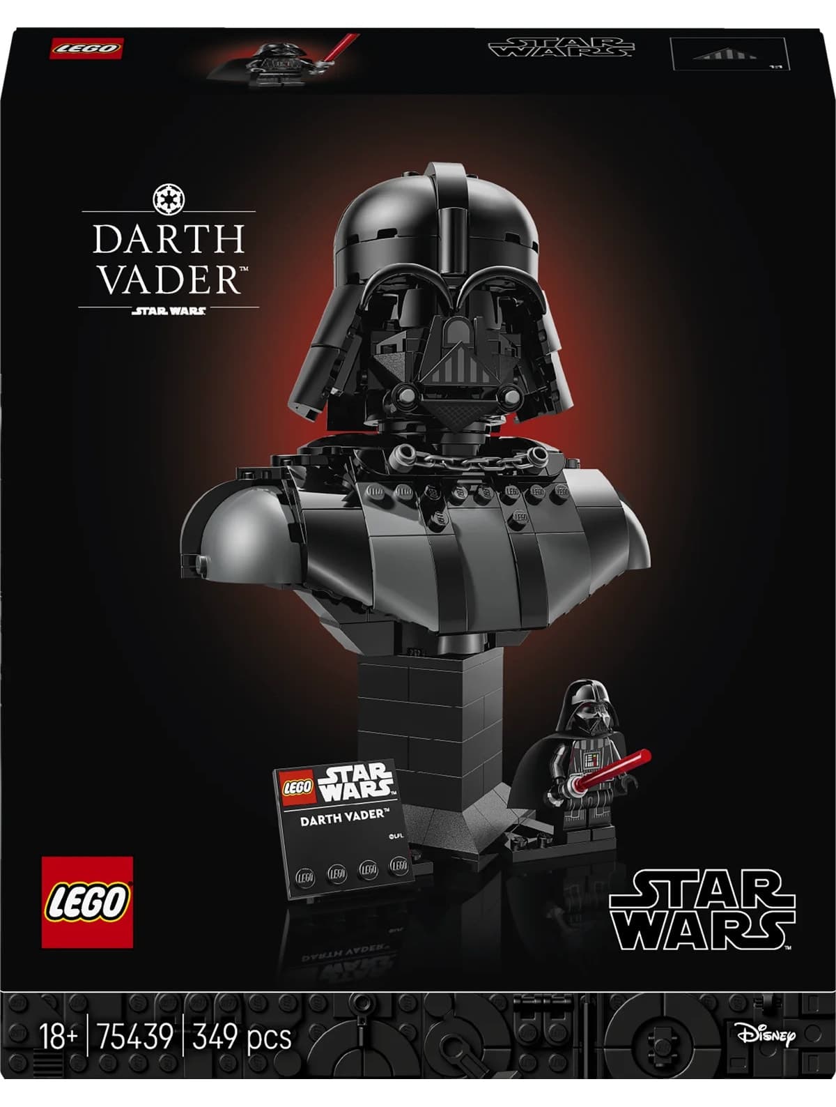 لگو Star Wars™ مدل تزئینی نیمتنه Darth Vader™ از برای بزرگسالان مدل 75439 لگو Star Wars™ مدل تزئینی نیمتنه Darth Vader™ از برای بزرگسالان مدل 75439