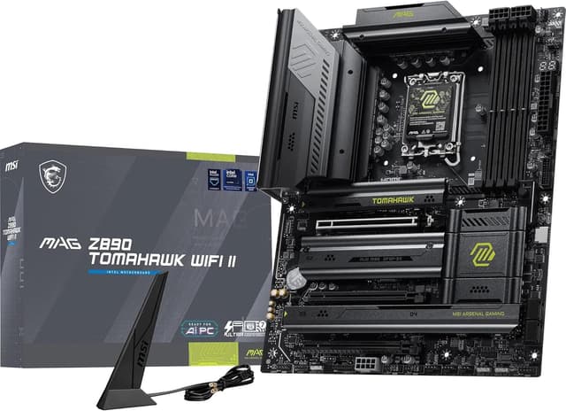 مادربرد MSI سوکت LGA 1851 DDR5 مدل MAG Z890 Tomahawk WiFi II مادربرد MSI سوکت LGA 1851 DDR5 مدل MAG Z890 Tomahawk WiFi II