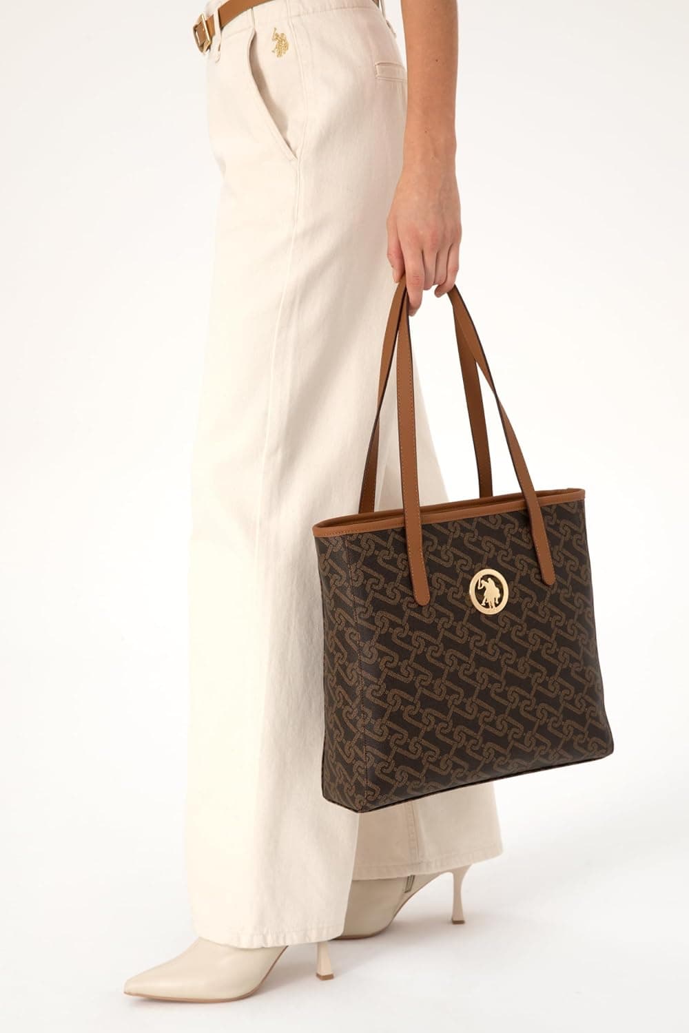 کیف زنانه U.S. POLO ASSN. قهوهای مدل 50317811-VR029 کیف زنانه U.S. POLO ASSN. قهوهای مدل 50317811-VR029