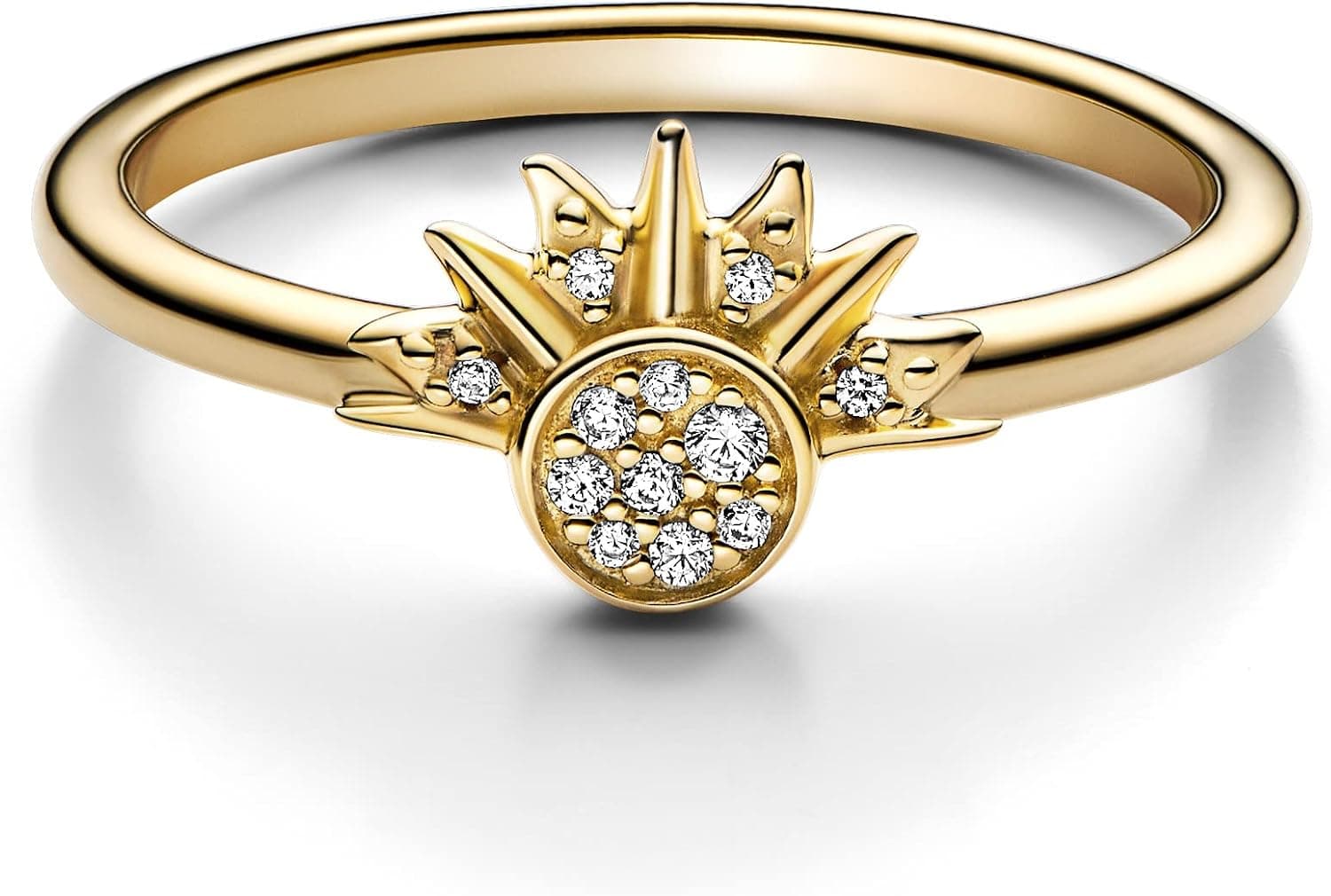 انگشتر زنانه Pandora Heavenly Sparkling Sun مدل 162674C01 انگشتر زنانه Pandora Heavenly Sparkling Sun مدل 162674C01